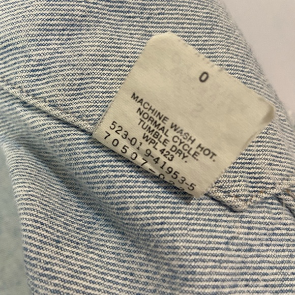 Vintage Levis USA Trucker 70507 0234 80-90's Light Wash Denim Jacket Men's Small - Picture 9 of 12